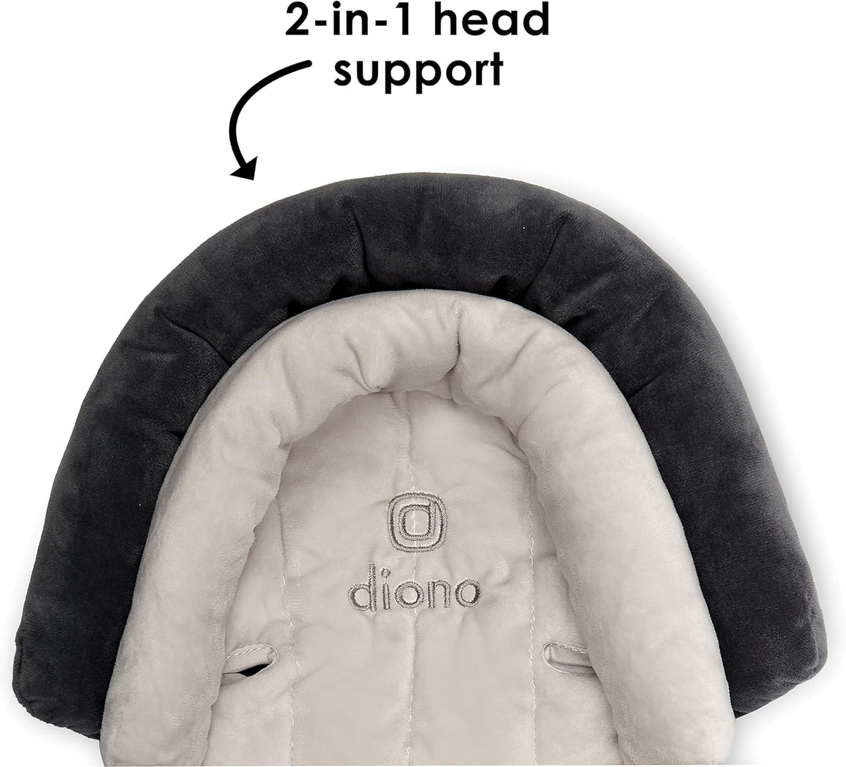 Diono Cuddle Soft 2-in-1 Baby Head Neck Body Support Pillow for Newborn Baby