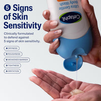 Cetaphil Ultra Gentle Refreshing Body Wash, For Dry to Normal, Sensitive Skin, 16.9oz