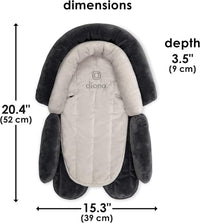 Diono Cuddle Soft 2-in-1 Baby Head Neck Body Support Pillow for Newborn Baby