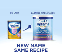 Aptamil Gold+ Lactose Intolerance Baby Infant Formula, From Birth to 12 Months, 900g