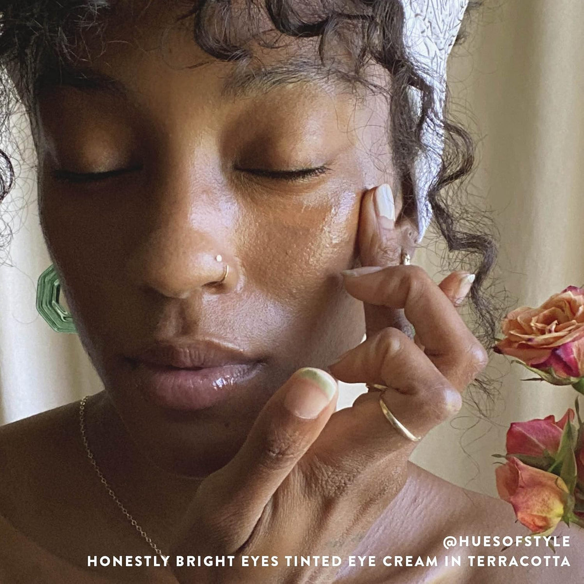 Honest Beauty Honestly Bright Eyes Tinted Eye Cream | Terracotta, 0.5 fl oz