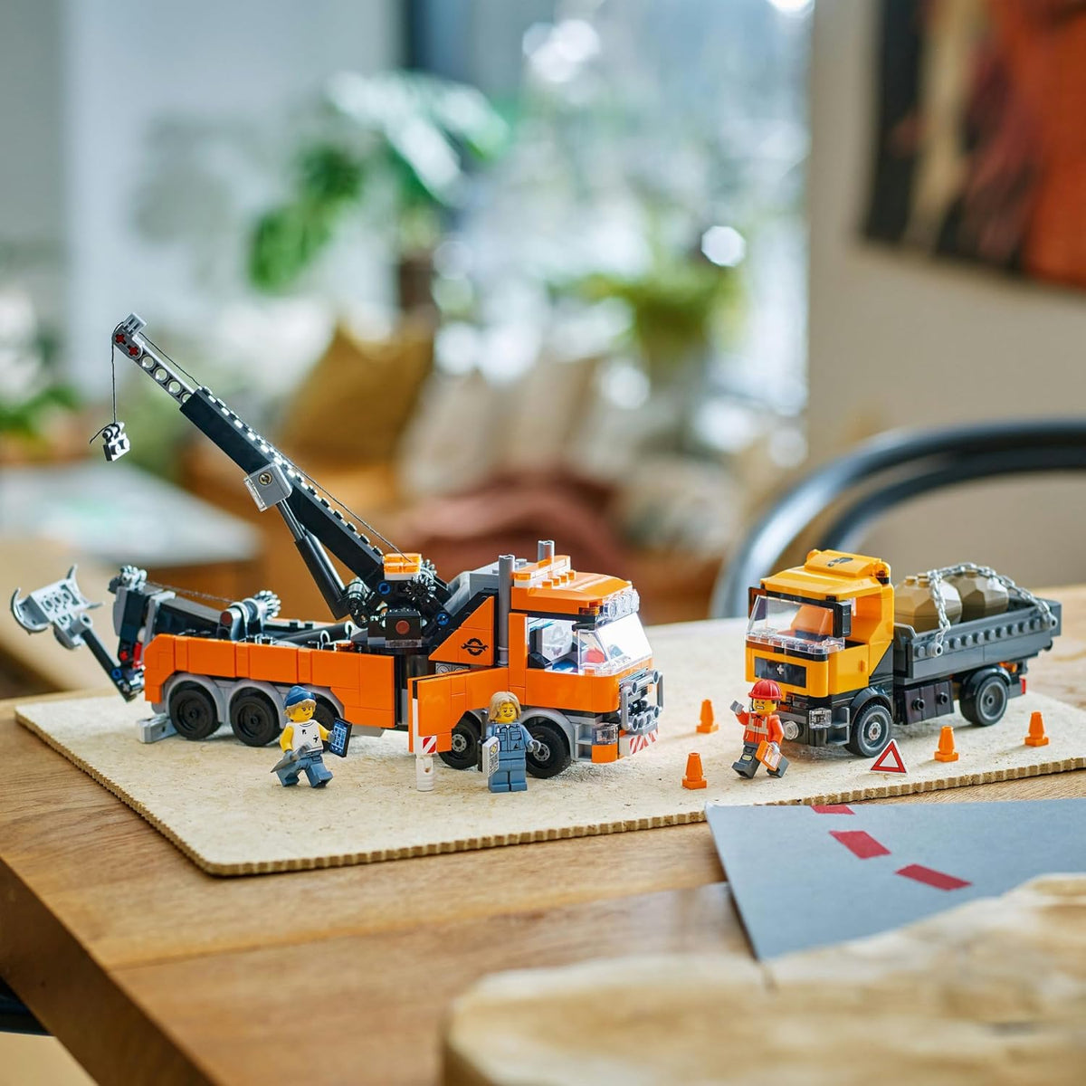 LEGO® City Heavy-Duty Recovery Tow Truck with Crane for Ages 8 and up