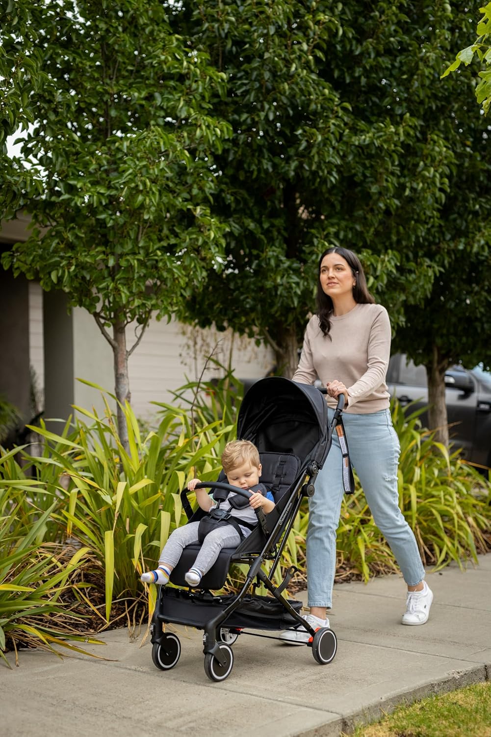 Mother's Choice Minny Ultra Compact Trolley Stroller, Mineral Grey