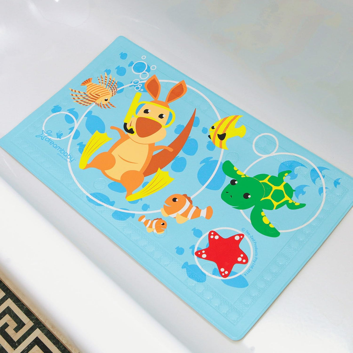 Dreambaby Anti-Slip Bath Mat with Heat Sensing Indicator, F679