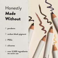 Honest Beauty Vibeliner Pencil Eyeliner Divine (Gold)| With built-in smudger, 0.038 Ounce