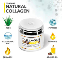 Collagen Cream - Anti Aging Face Moisturizer - Wrinkle Cream for Women and Men