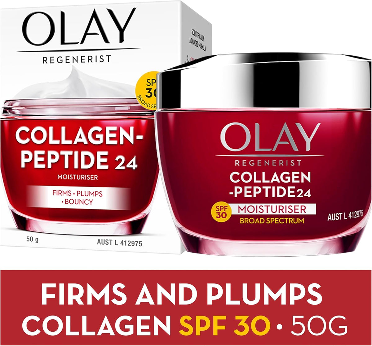Olay Regenerist Collagen Peptide24 SPF 30 Moisturiser, 50 g