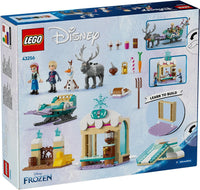 LEGO Disney Frozen Anna’s Sleigh Adventure, Princess Toy for 4+ Year Old Girls & Boys