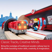 BRIO - Metro Railway Set 20 Pieces