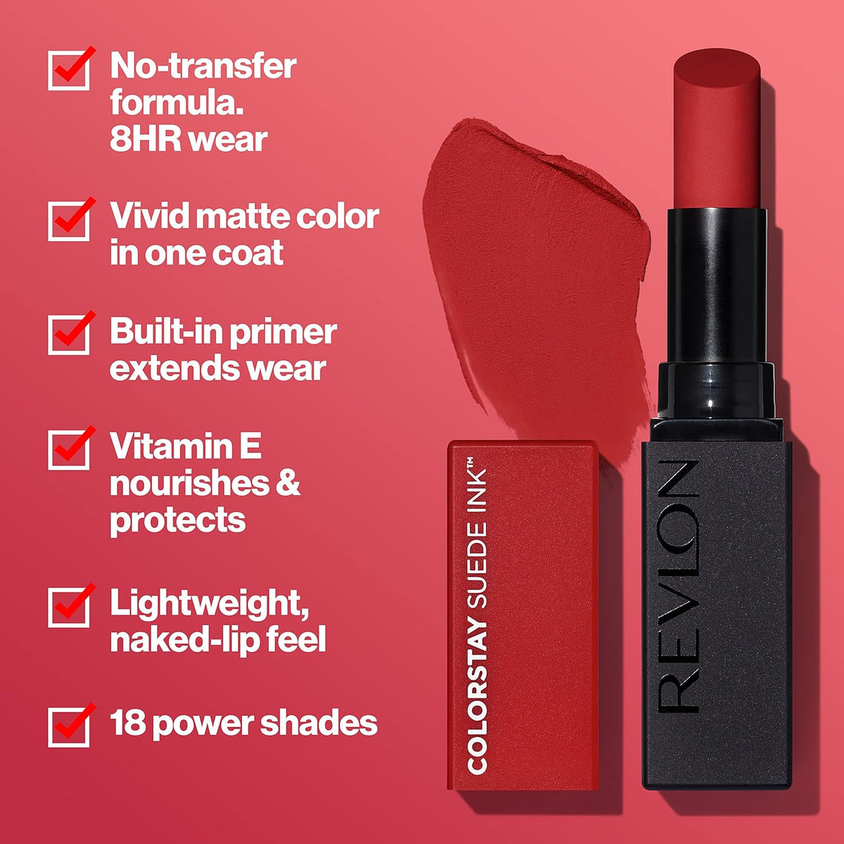 REVLON COLORSTAY SUEDE INK™ LIPCOLOR Hot Girl