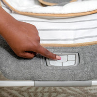 Ingenuity Boutique Collection Rocking Seat - Bella Teddy, Beige