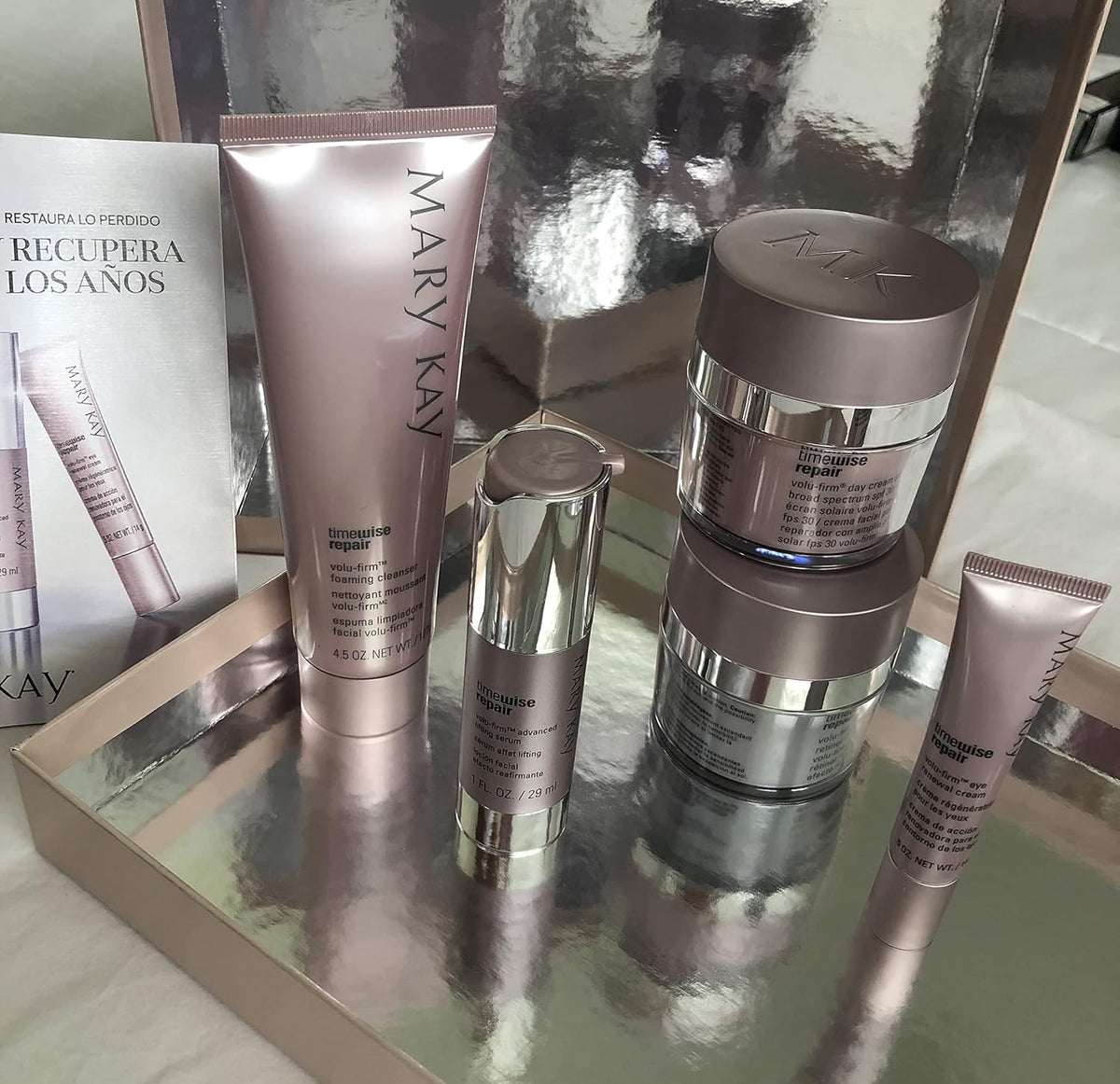 Mary Kay NEW TimeWise Repair Volu-Firm 5 Product Set Adv Skin Care FULL SIZE!