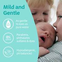 Johnson's Milk + Rice Gentle Nourishing Moisturising Tear-Free Baby Bath 500mL