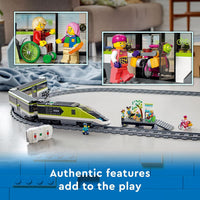 City Express Passenger Train Set, Remote Controlled Train Toy for 7+