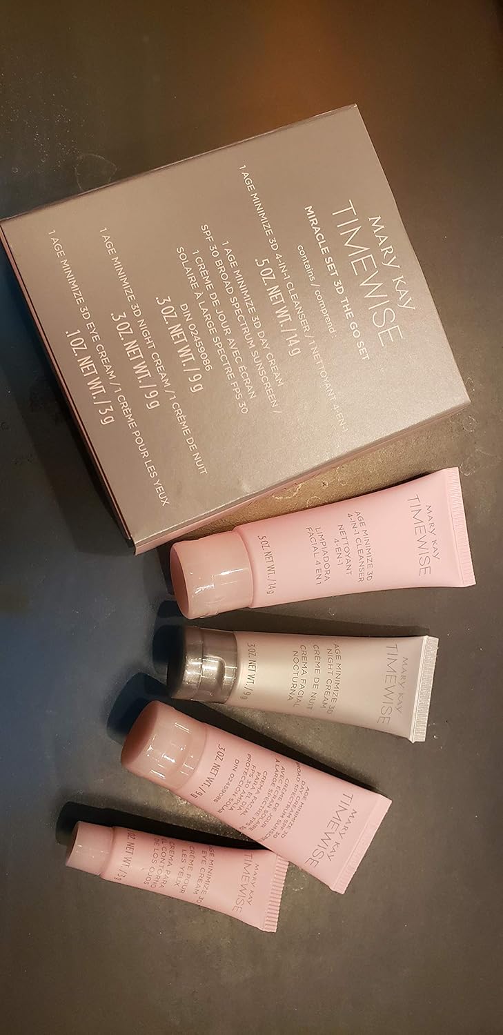Mary Kay TimeWise Age Minimize 3D Miracle Set - Travel The Go Set - Normal Dry Skin