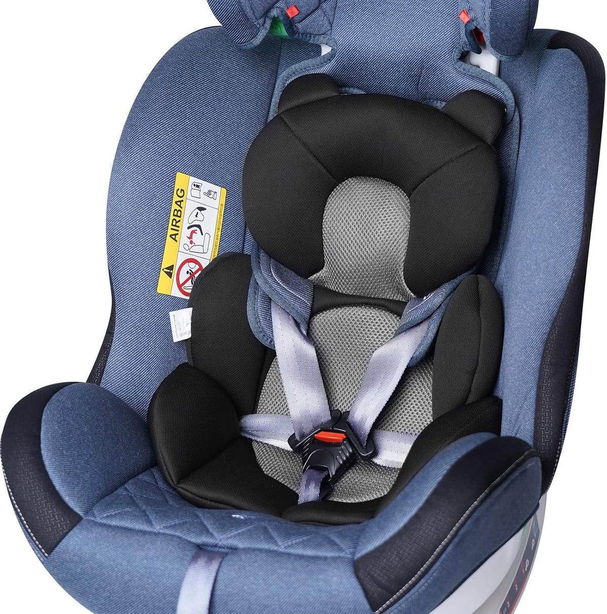 Rezlli Newborn Baby Support Cushion Infant Insert 3D Mesh Breathable Liner Compatible with Stroller, Car seat