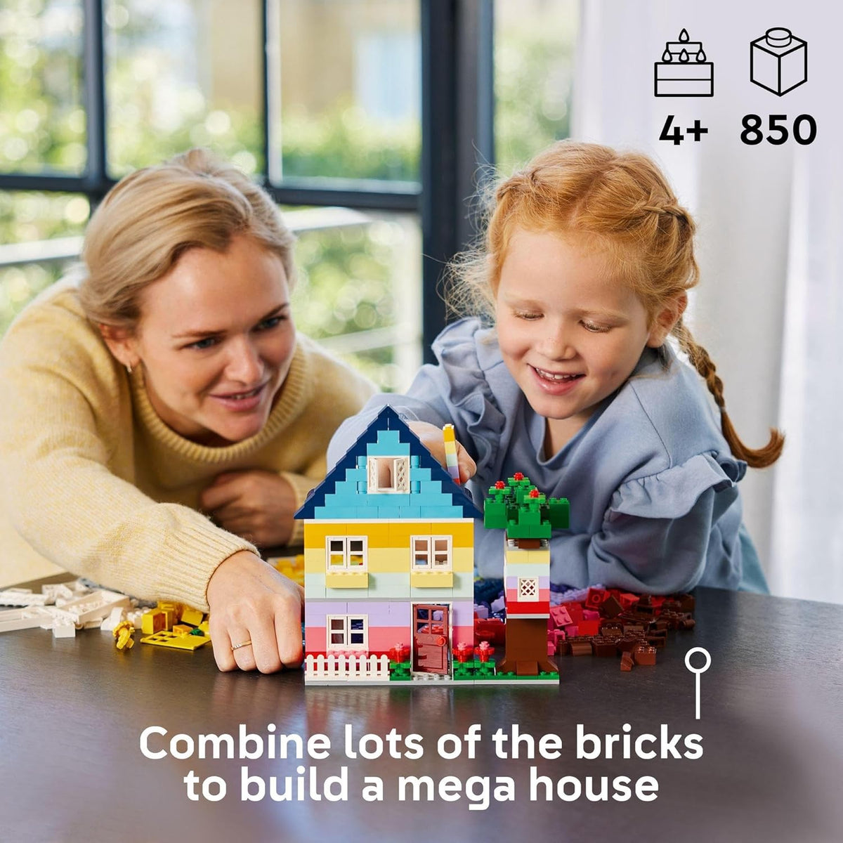 LEGO® Classic Creative Houses 11035 Brick Building Sets for Kids, Aged 4 and Over