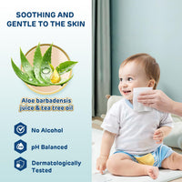 Baby Wipes Sensitive Skin Wet Wipes, 99% Purified Water, Aloe, Natural Tea Tree Oil (960 Count))