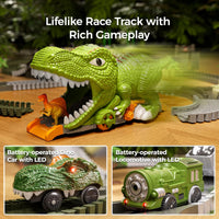 TUMAMA Dinosaur Race Track Toy