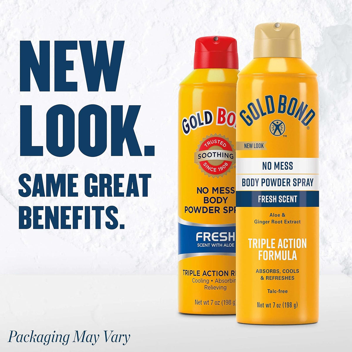 Gold Bond No Mess Talc-Free Body Powder Spray, 7 oz