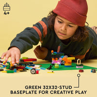 LEGO Classic Green Building Plate, Building & Construction Kids Toy for 4+ Year