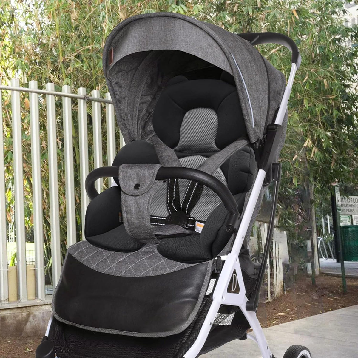 Rezlli Newborn Baby Support Cushion Infant Insert 3D Mesh Breathable Liner Compatible with Stroller, Car seat