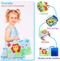 237 Pieces Electric DIY Drill Educational Set, STEM Learning Toys