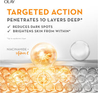 Olay Luminous Niacinamide + Vitamin C SPF 30 Brightening Moisturiser, 50 g