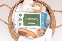 Tooshies Eco Nappies Size 1 Newborn, 104 Count + Biodegradable Nappy Bags 40pk + Water Eco Wipes, Pack of 1120 + Change Mats 10pk