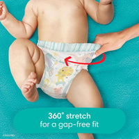 Pampers Diapers Size 7, 88 Count - Pampers Pull On Cruisers 360° Fit Disposable Baby Diapers with Stretchy Waistband, Packaging & Prints May Vary