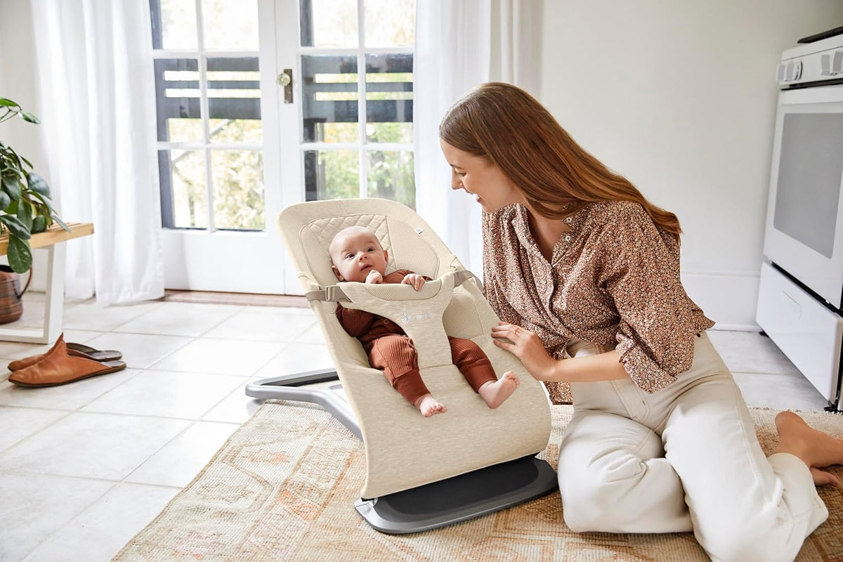 Ergobaby Evolve 3 in 1 Bouncer, Cream