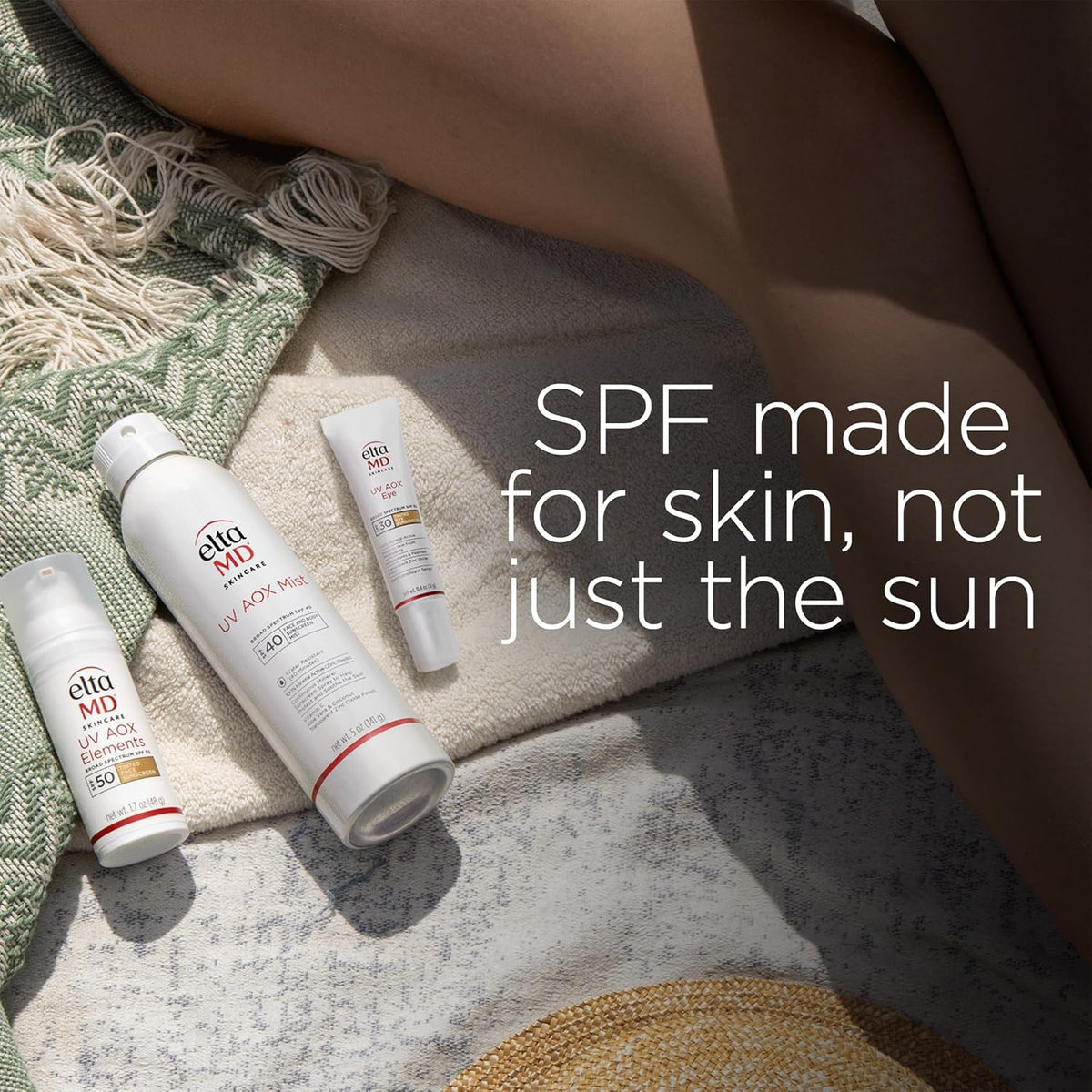 EltaMD UV Sheer Face Sunscreen, SPF 50+ No White Cast Sunscreen for Face and Body