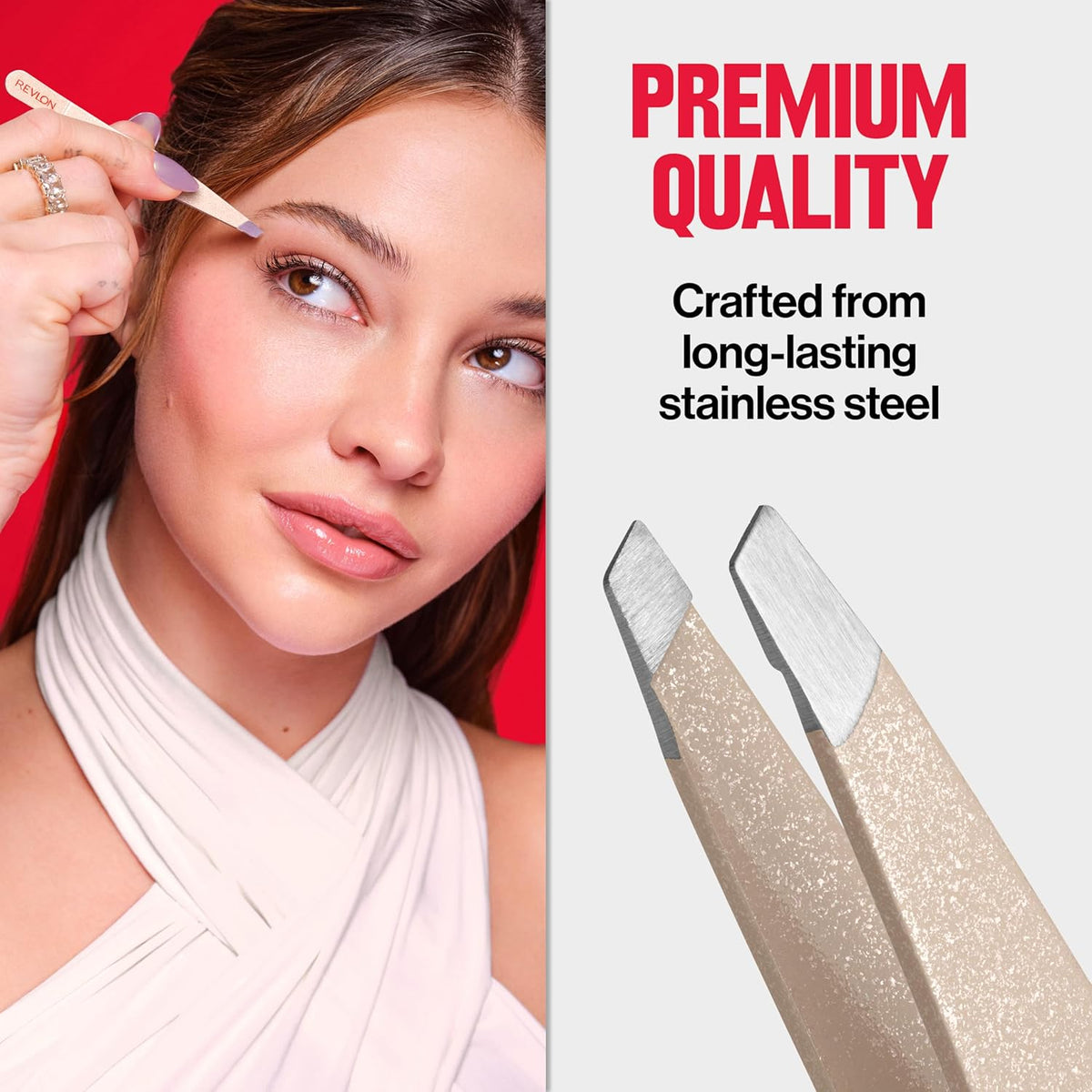 Revlon Designer Series Slant Tweezer, High Precision