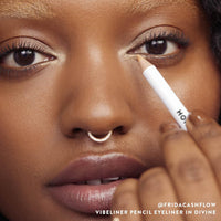 Honest Beauty Vibeliner Pencil Eyeliner Divine (Gold)| With built-in smudger, 0.038 Ounce