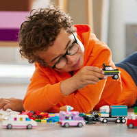 LEGO Classic Creative Vehicles, Colourful Model Car Toys for 5+ Year Old Boys & Girls