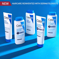 CeraVe 2 In 1 Hydrating Anti Dandruff Shampoo And Conditioner, 1% Pyrithione Zinc Dandruff Treatment