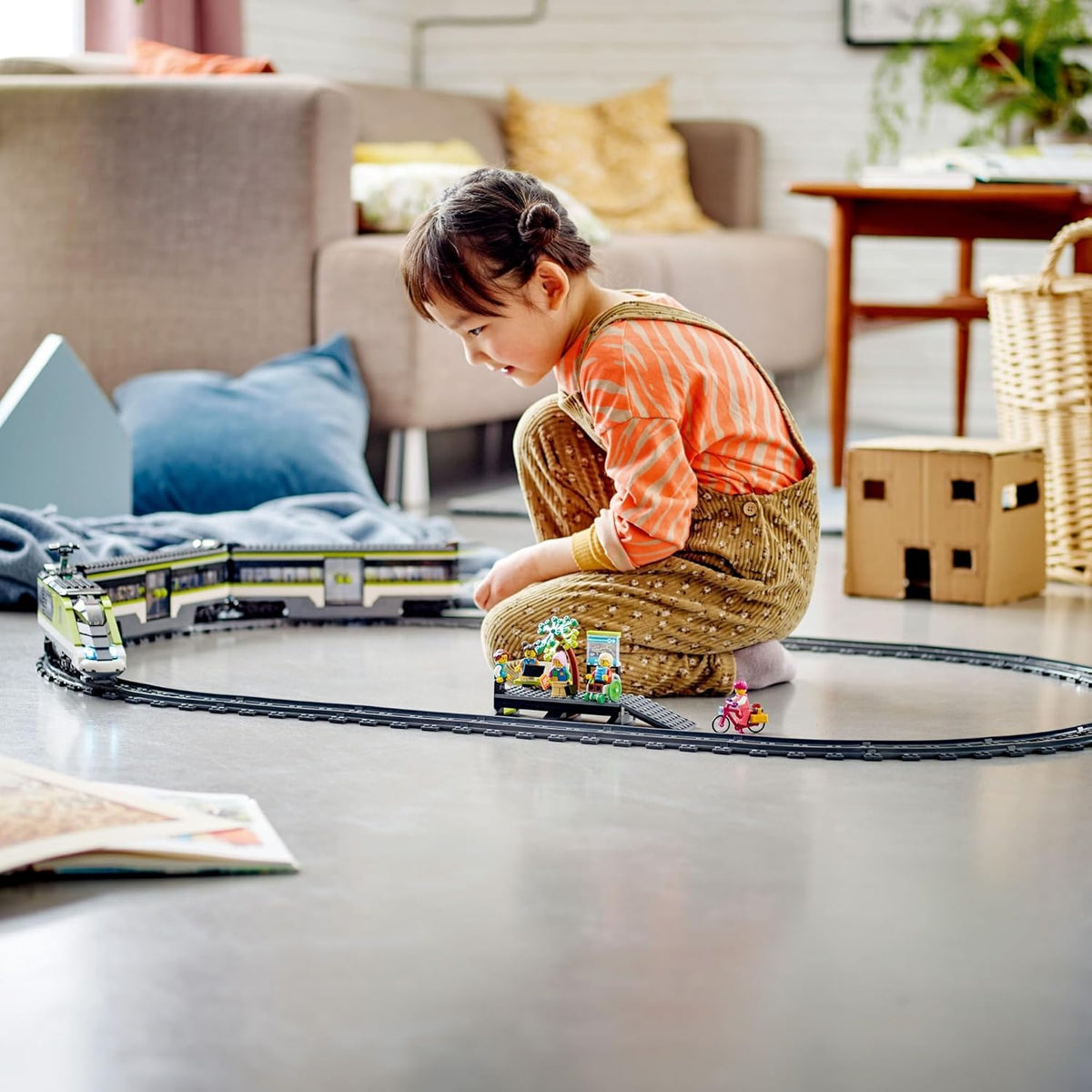 City Express Passenger Train Set, Remote Controlled Train Toy for 7+