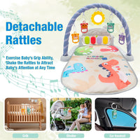 Baby Gym Play Mats Baby Toys Tummy Time Mat Toys Musical Activity Center