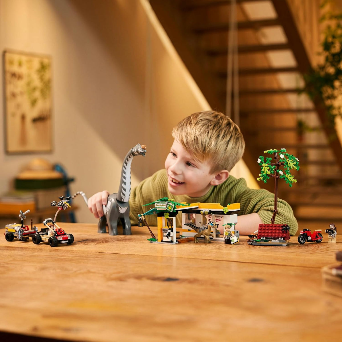 LEGO® Jurassic World Raptor & Titanosaurus Tracking Mission 76973 Kids’ Aged 7 and up