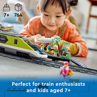 City Express Passenger Train Set, Remote Controlled Train Toy for 7+