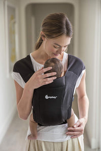 Cozy Newborn Essentials Baby Carrier Wrap (Pure Black)