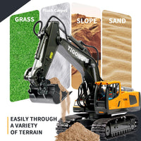 Remote Control Excavator RC Digger Toy for Boys