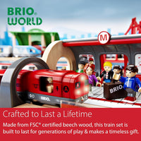 BRIO - Metro Railway Set 20 Pieces