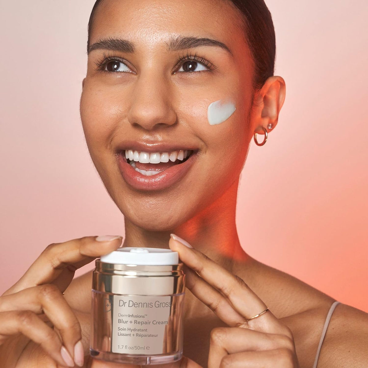 Dr Dennis Gross DermInfusions Blur + Repair Cream, Instantly Blurs Fine Lines, Smooths Skin with Satin-Matte Finish