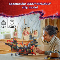 LEGO® NINJAGO® The Temple Bounty 71848 Ship Toy Aged 14 Years Old and up