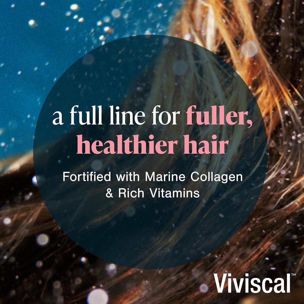 Viviscal Thickening Shampoo, Formulated With Biotin And Keratin, Hair 250ml (8.45 fl. oz.)