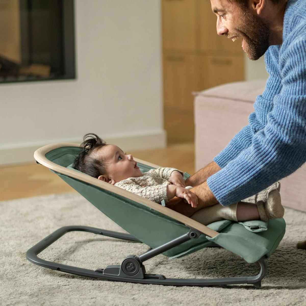 Maxi-Cosi Kori 2-in-1 Baby Bouncer Chair, 0 – 6 Months, up to 9 kg, Newborn Bouncer