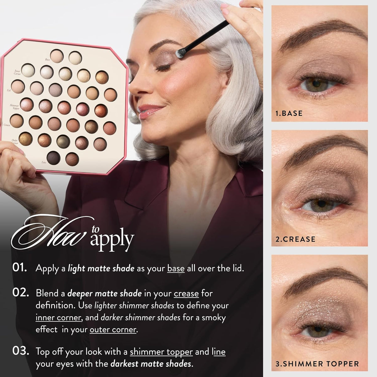 LAURA GELLER NEW YORK The Ultimate Palette Baked Eyeshadow (03 Neutrally Natural)