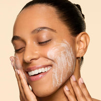 Honest Beauty Calm On Foaming Cream Cleanser for Sensitive Skin | Hyaluronic Acid + Calming Phyto-Blend | EWG Verified, Vegan + Cruelty Free | 4 fl oz
