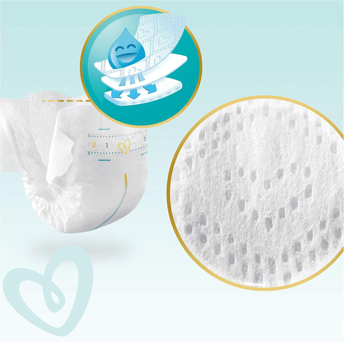 Pampers Premium Protection Size 3, 48 Nappies, 6-10 Kg